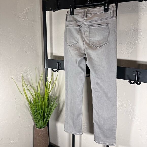 Athleta skinny cropped sculptek Jeans Grey Denim Sculpting technology Size 2 - Picture 7 of 16